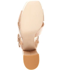 Jeffrey Campbell Amma Patent Platform Block Heel Sandals