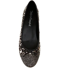 Jeffrey Campbell Arabesq-F Faux Fur Cap Toe Ballet Flats