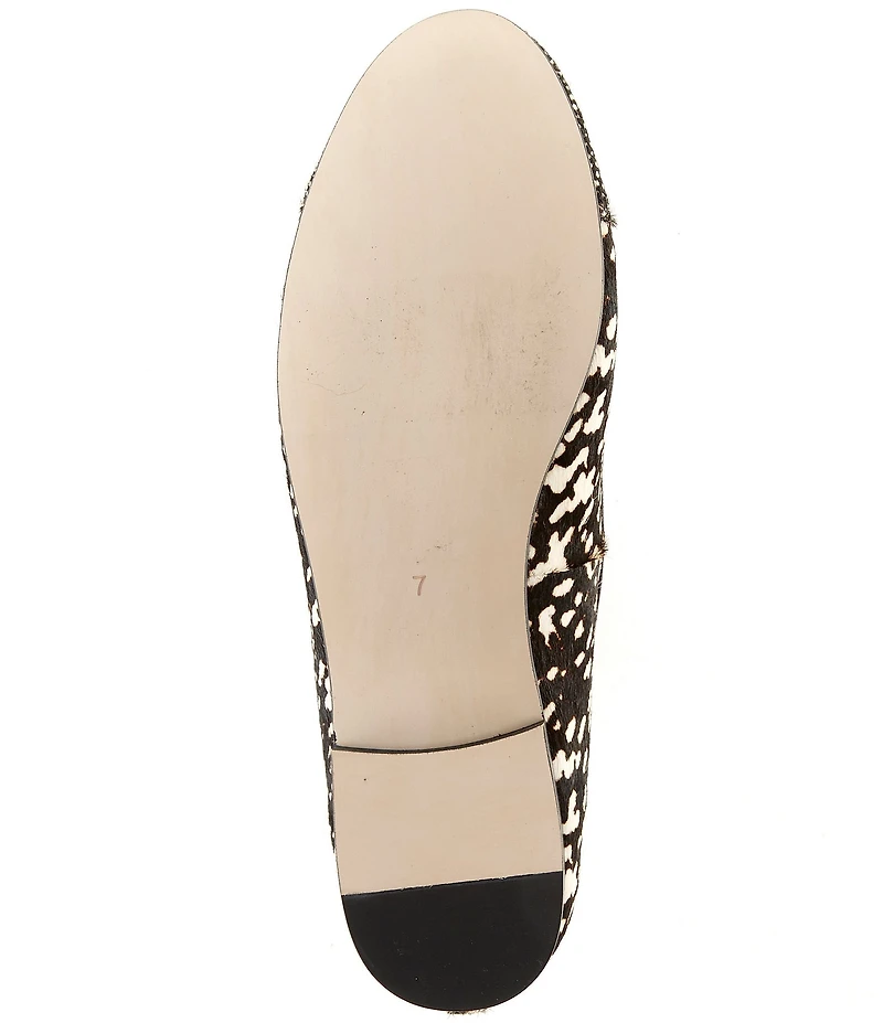 Jeffrey Campbell Arabesq-F Faux Fur Cap Toe Ballet Flats