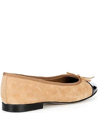 Jeffrey Campbell Arabesque Patent Leather Cap Toe Ballet Flats