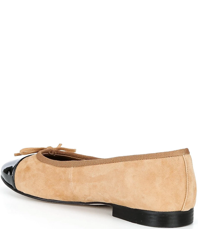Jeffrey Campbell Arabesque Patent Leather Cap Toe Ballet Flats