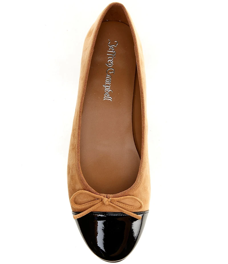 Jeffrey Campbell Arabesque Patent Leather Cap Toe Ballet Flats