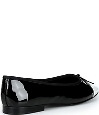 Jeffrey Campbell Arabesque Patent Leather Cap Toe Ballet Flats