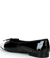 Jeffrey Campbell Arabesque Patent Leather Cap Toe Ballet Flats