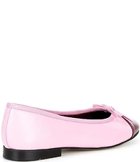 Jeffrey Campbell Arabesque Patent Leather Cap Toe Ballet Flats