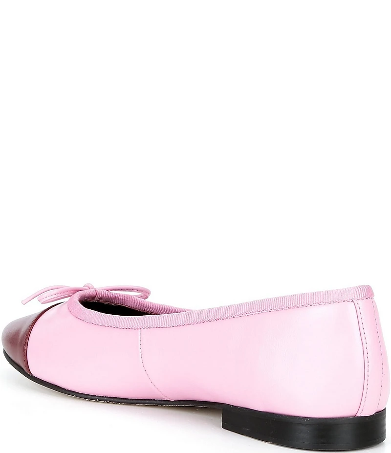 Jeffrey Campbell Arabesque Patent Leather Cap Toe Ballet Flats