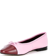 Jeffrey Campbell Arabesque Patent Leather Cap Toe Ballet Flats