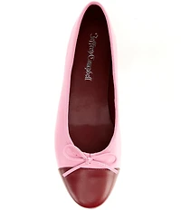 Jeffrey Campbell Arabesque Patent Leather Cap Toe Ballet Flats