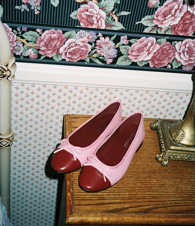 Jeffrey Campbell Arabesque Patent Leather Cap Toe Ballet Flats