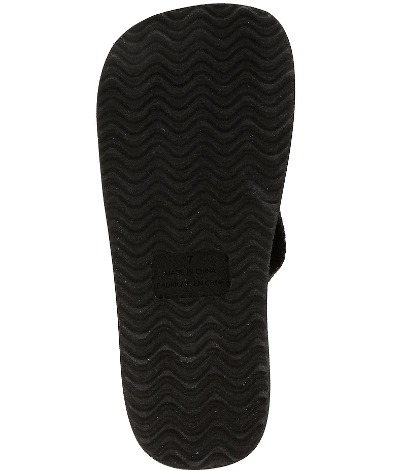 Jeffrey Campbell Astria Fabric Ultra High Platform Thong Sandals