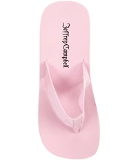 Jeffrey Campbell Astria Fabric Ultra High Platform Thong Sandals