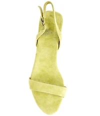 Jeffrey Campbell Augustine Suede Slingback Dress Sandals