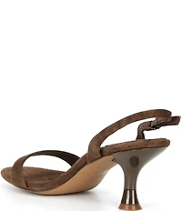Jeffrey Campbell Augustine Suede Slingback Dress Sandals