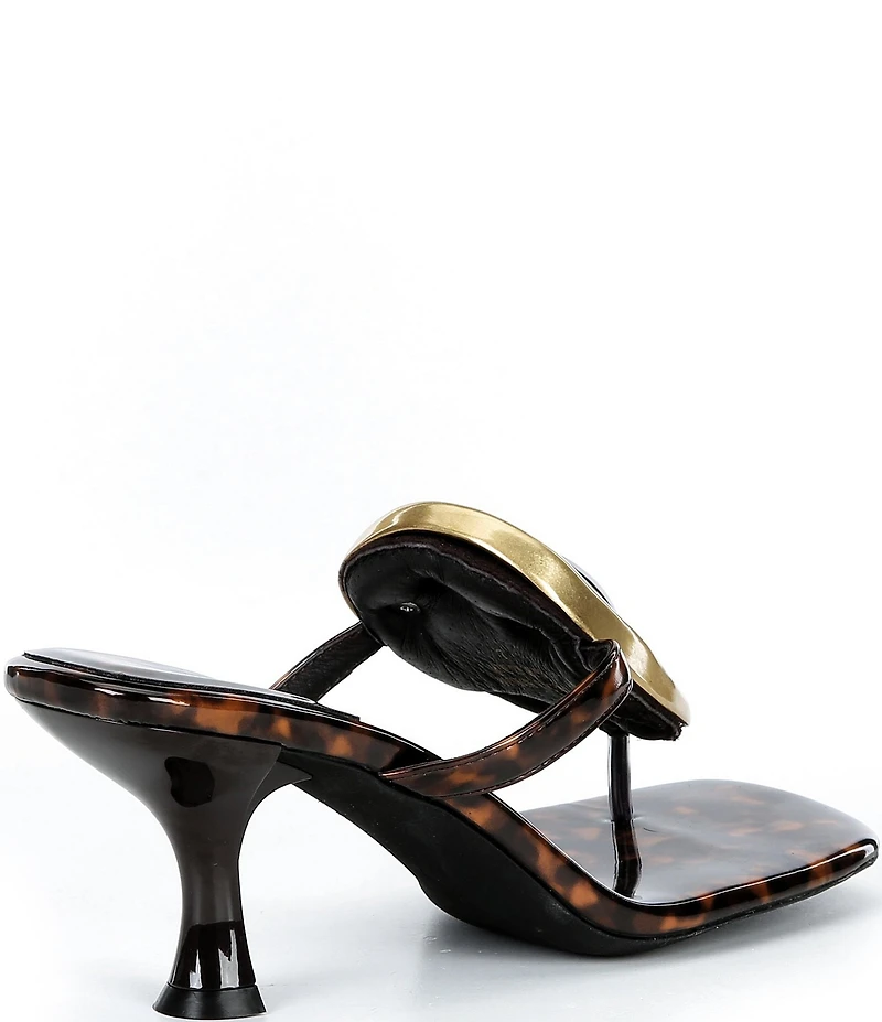 Jeffrey Campbell Bazaar Embellished Tortoise Sandals