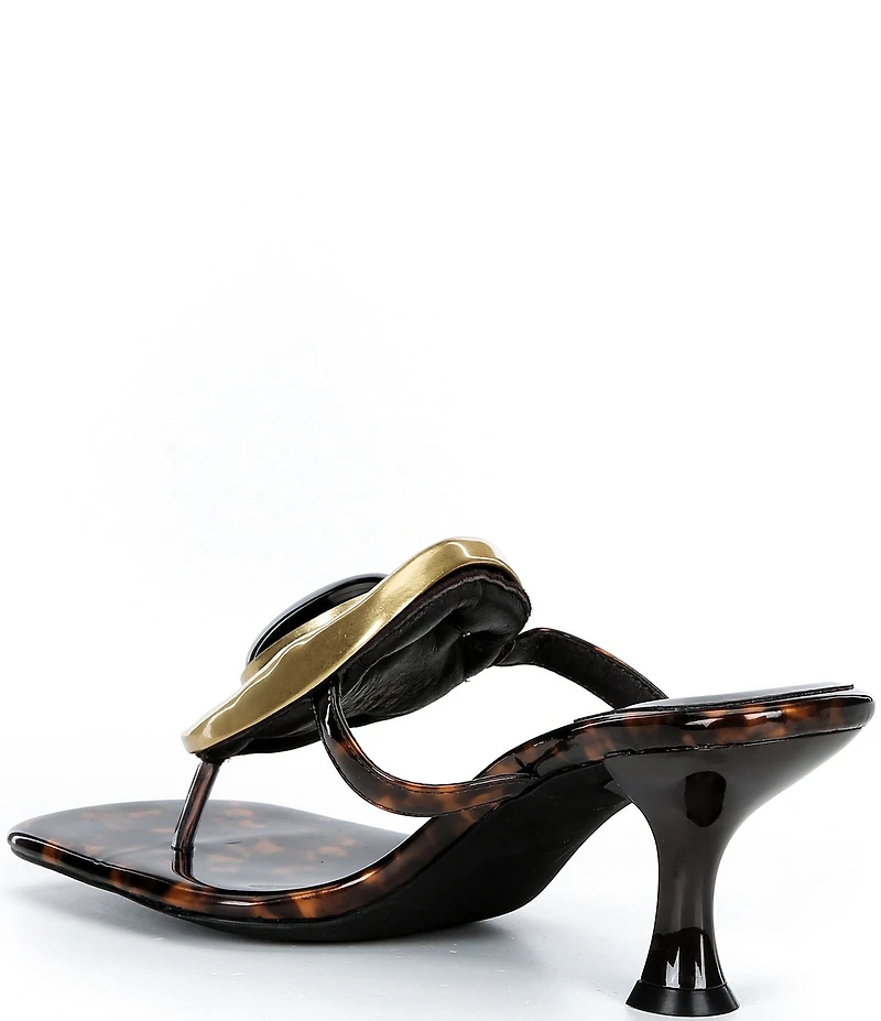 Jeffrey Campbell Bazaar Embellished Tortoise Sandals