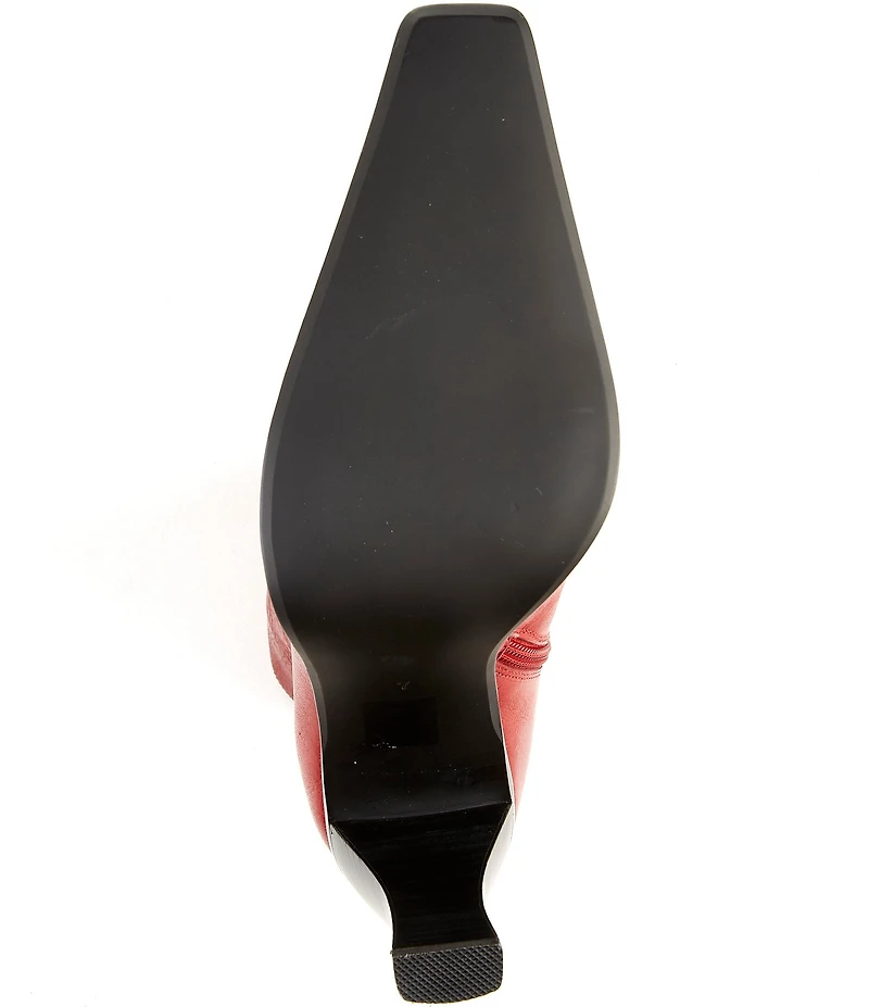 Jeffrey Campbell Be-Bold 2 Leather Mid Calf Boots