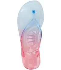 Jeffrey Campbell Beach Day Ombre Thong Jelly Flip Flops