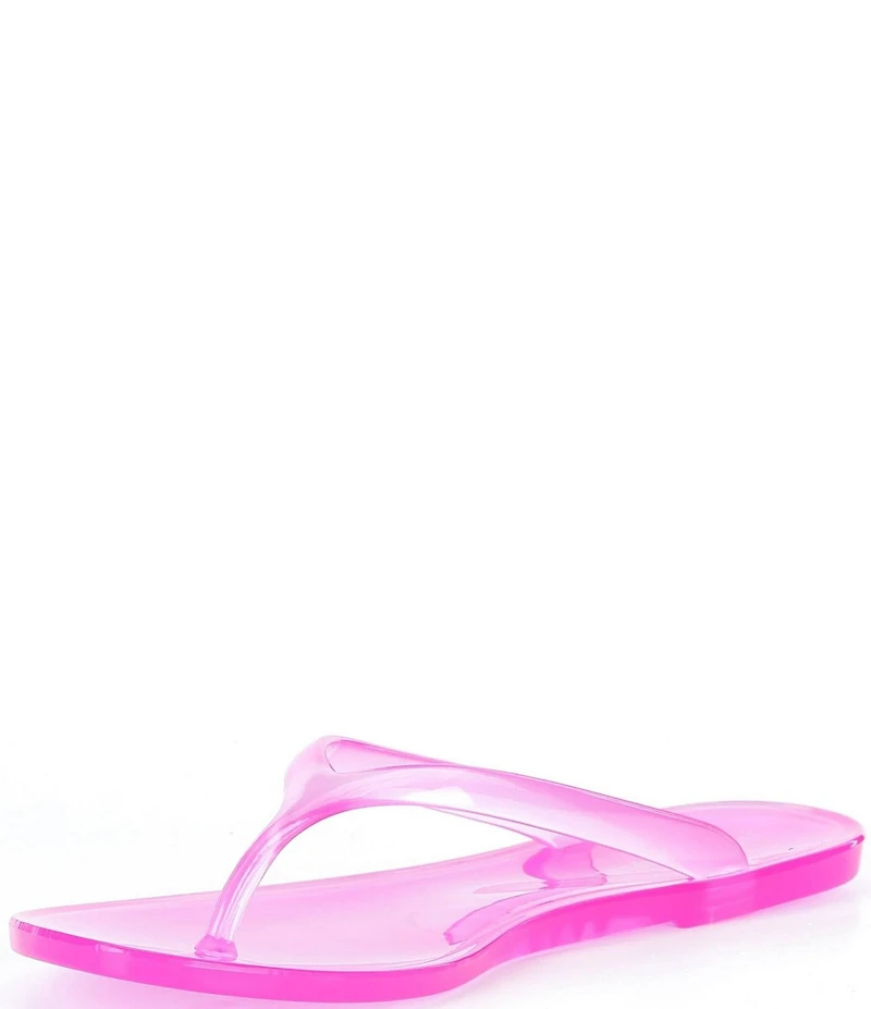 Jeffrey Campbell Beach Day Thong Jelly Flip Flops