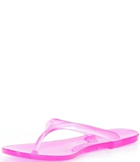 Jeffrey Campbell Beach Day Thong Jelly Flip Flops
