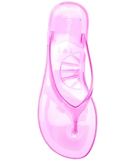 Jeffrey Campbell Beach Day Thong Jelly Flip Flops