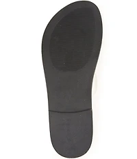 Jeffrey Campbell Beached Clear Flip Flops