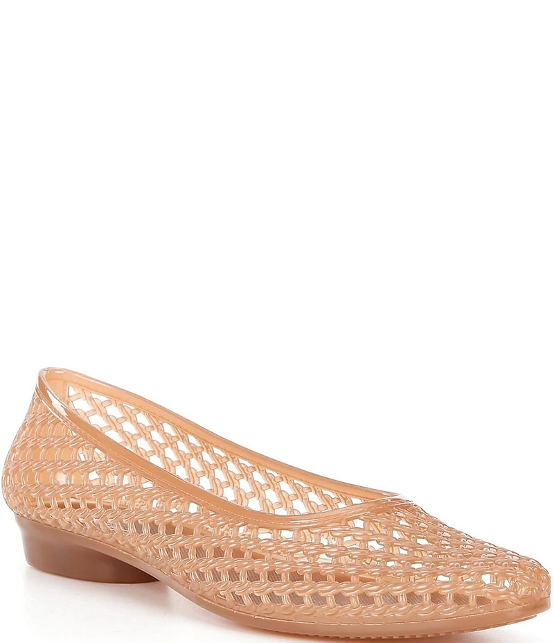Jeffrey Campbell Bestie Jelly Ballerina Flats