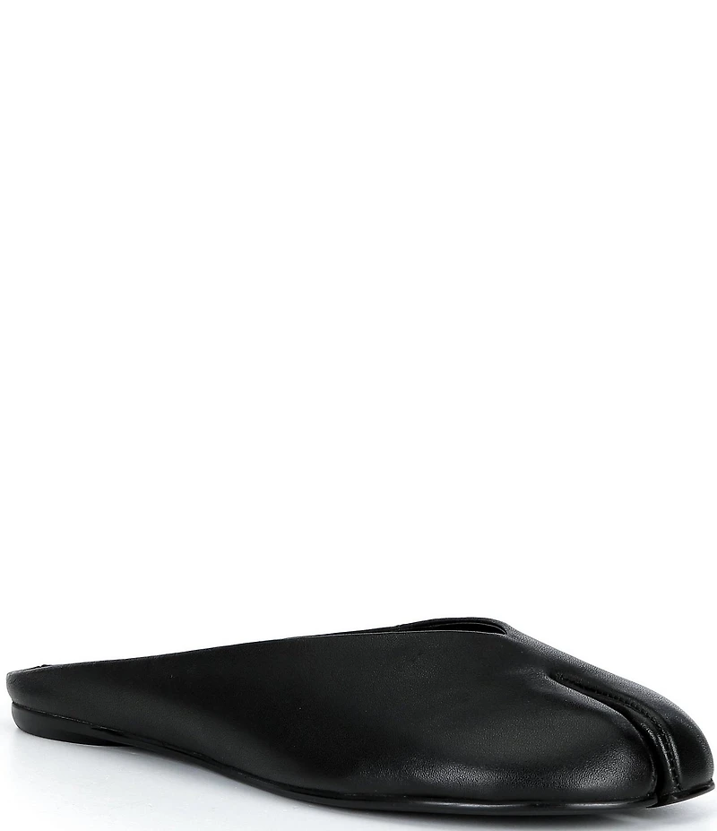 Jeffrey Campbell Cabalina Leather Split Toe Mules