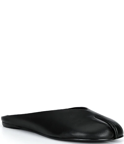 Jeffrey Campbell Cabalina Leather Split Toe Mules