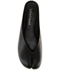 Jeffrey Campbell Cabalina Leather Split Toe Mules