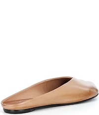 Jeffrey Campbell Cabalina Ruboff Leather Split Toe Mules