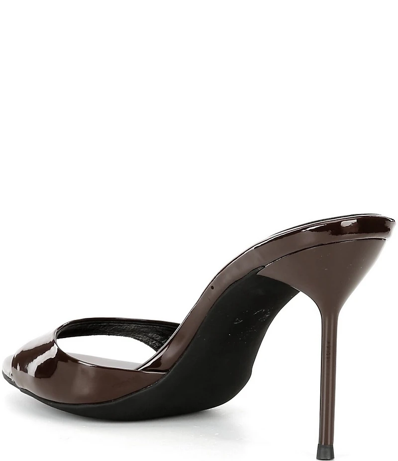 Jeffrey Campbell CE-Soire Patent Leather Dress Slide Sandals