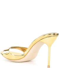 Jeffrey Campbell CE-Soire Patent Leather Dress Slide Sandals