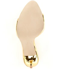 Jeffrey Campbell CE-Soire Patent Leather Dress Slide Sandals