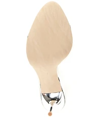 Jeffrey Campbell CE-Soire Patent Leather Dress Slide Sandals