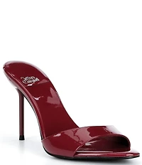 Jeffrey Campbell CE-Soire Patent Leather Dress Slide Sandals