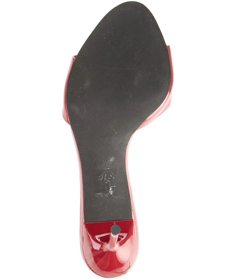 Jeffrey Campbell CE-Soire Patent Leather Dress Slide Sandals