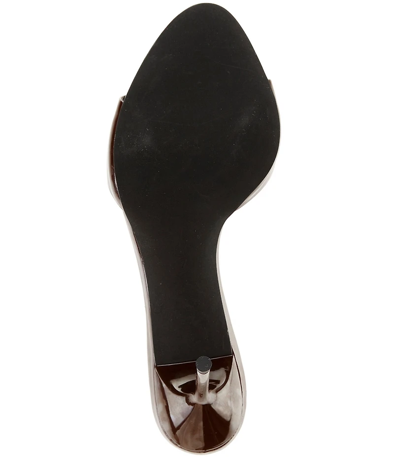 Jeffrey Campbell CE-Soire Patent Leather Dress Slide Sandals