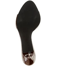 Jeffrey Campbell CE-Soire Patent Leather Dress Slide Sandals