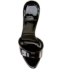 Jeffrey Campbell CE-Soire Patent Leather Dress Slide Sandals
