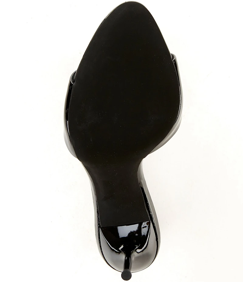 Jeffrey Campbell CE-Soire Patent Leather Dress Slide Sandals
