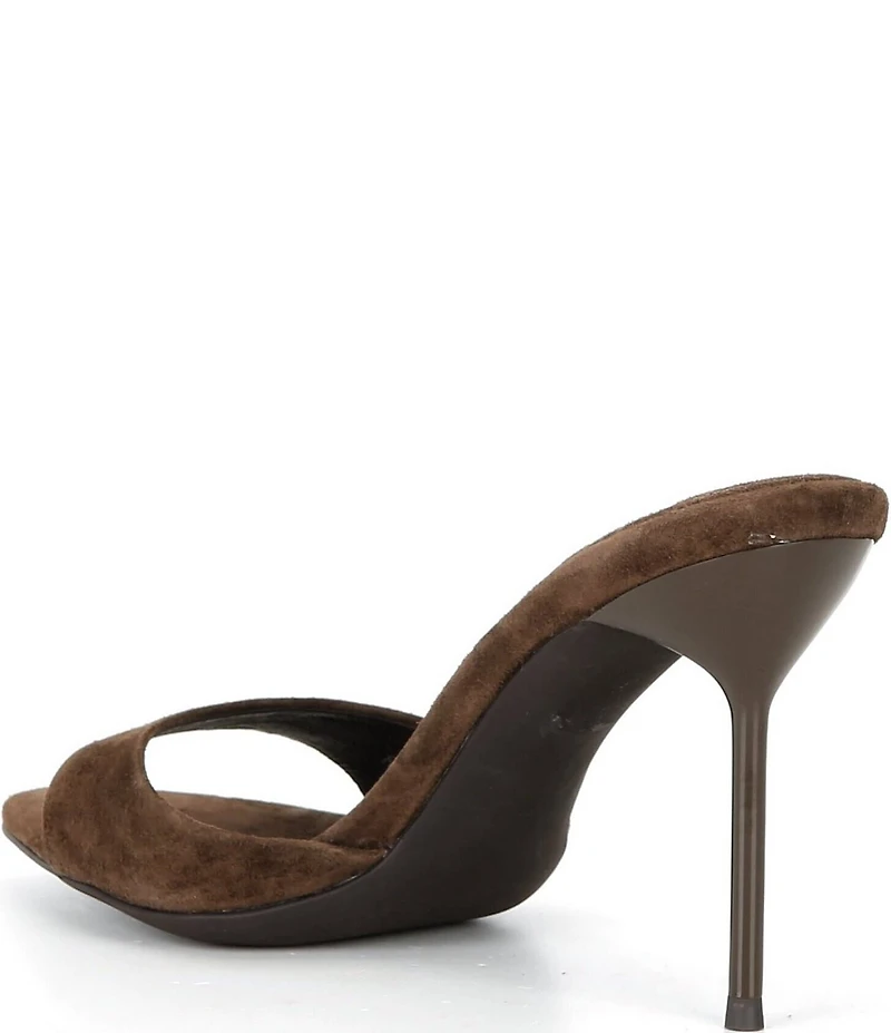 Jeffrey Campbell CE-Soire Suede Dress Slide Sandals
