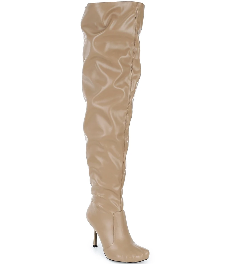 Jeffrey Campbell Conform-2 Slouched Over The Knee Boots