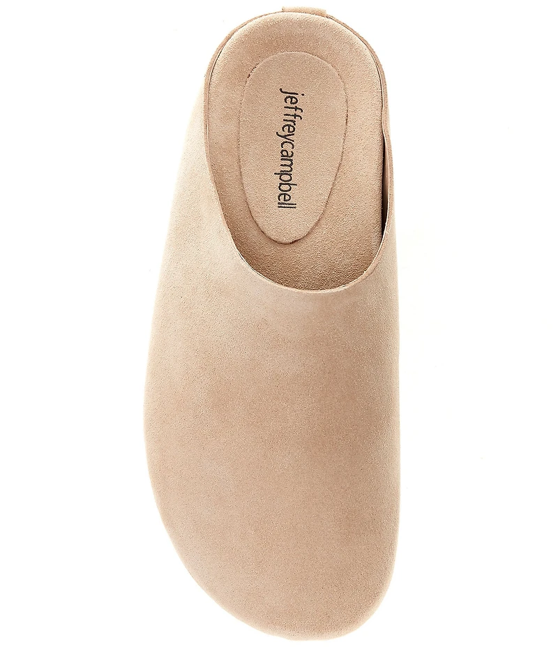Jeffrey Campbell Content Suede Clogs