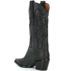 Jeffrey Campbell Dagget Leather Western Inspired Boots