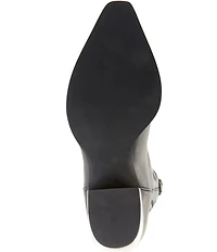 Jeffrey Campbell Dagget Leather Western Inspired Boots