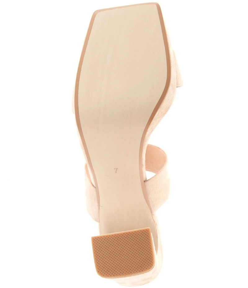 Jeffrey Campbell Danity Suede Platform Slide Sandals