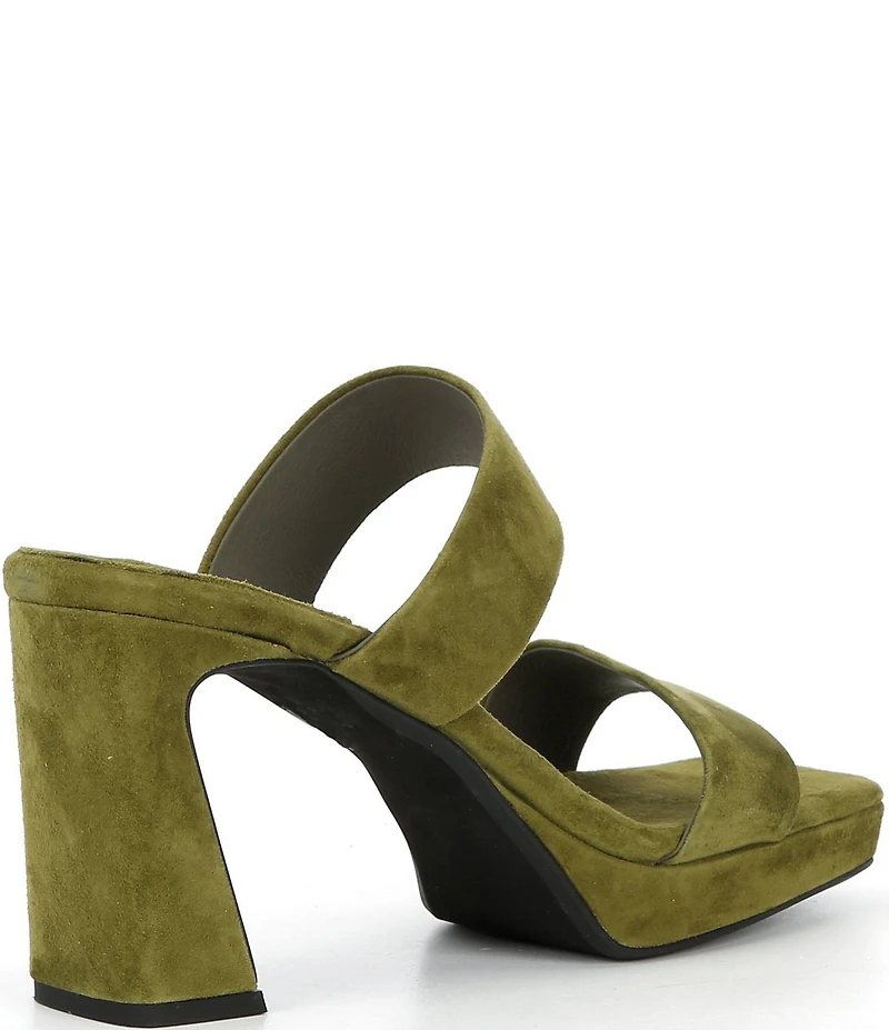 Jeffrey Campbell Danity Suede Platform Slide Sandals