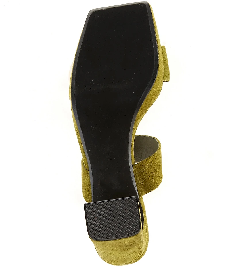 Jeffrey Campbell Danity Suede Platform Slide Sandals