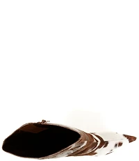 Jeffrey Campbell Darling-2F Cow Print Calf Hair Tall Boots