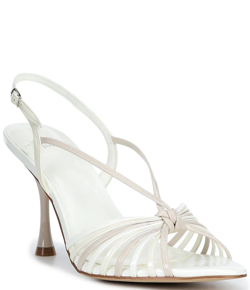Jeffrey Campbell Galaxia Patent Strappy Sling Dress Sandals
